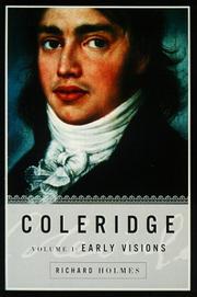 Cover of Coleridge by Holmes, Richard
