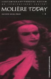 Cover of Moliere Today 2 by SPINGLER
