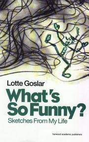 Front cover of What's so funny? by Lotte Goslar
