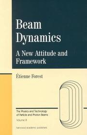 Cover of Beam dynamics by Etienne Forest