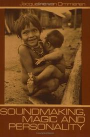 Front cover of Soundmaking, magic and personality by Jacqueline van Ommeren