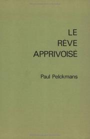 Cover of Le rêve apprivoisé by Paul Pelckmans