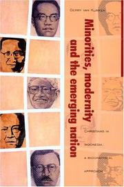 Front cover of Minorities, modernity and the emerging nation by Geert Arend van Klinken