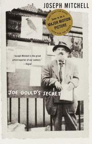 Cover of Joe Gould's Secret by Joseph Mitchell