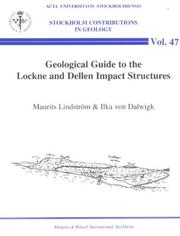 Front cover of Geological Guide to the Lockne & Dellen Impact Structure (Stockholm Contributions in Geology) by Maurits Lindstrom