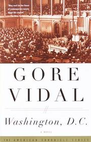 Cover of Washington, D.C. by Gore Vidal