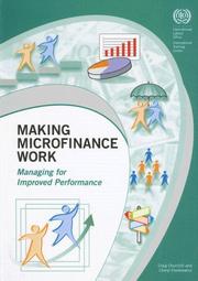 Cover of Making microfinance work by Craig Churchill
