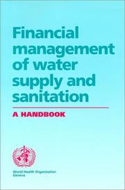 Cover of Financial management of water supply and sanitation by World Health Organization (WHO)