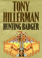 Cover of Hunting badger by Tony Hillerman