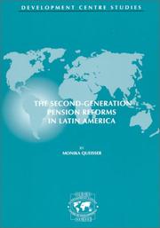 Front cover of The second-generation pension reforms in Latin America by Monika Queisser