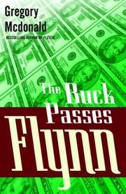 Front cover of The Buck passes Flynn by Gregory Mcdonald