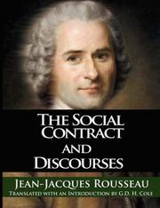 Front cover of The Social Contract and Discourses by Jean-Jacques Rousseau