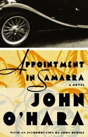 Cover of Appointment in Samarra by John O'Hara