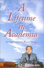 Cover of Lifetime in Academia by Rayson Huang