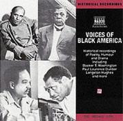 Front cover of Voices of Black America by Unknown