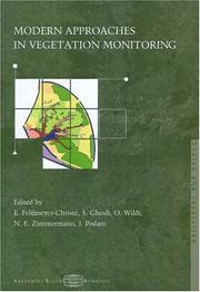 Front cover of Modern approaches in vegetation monitoring by International Conference on the State of the Art in Vegetation Monitoring Approaches (2003 Swiss Federal Research Institute WSL)