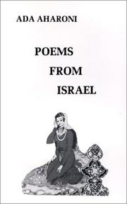 Front cover of Poems from Israel by Ada Aharoni