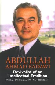 Front cover of Abdullah Ahmad Badawi by Al-Attas, Ali Tawfik Syed.