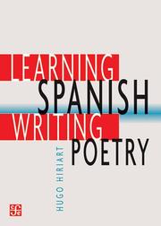 Front cover of Learning Spanish with Poetry (Tezontle) by Ugo Hiriart
