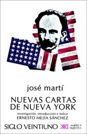 Cover of Correspondence by José Martí