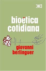 Front cover of Bioetica cotidiana by Giovanni Berlinguer