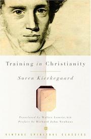 Cover of Training in Christianity by Søren Kierkegaard