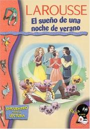 Cover of El sueno de una noche de verano by Editors of Larousse (Mexico)