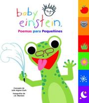 Front cover of Baby Einstein: Poemas para pequenines: Poems for Little Ones, Spanish-Language Edition (Baby Einstein: Libros con lenguetas) by Julie Aigner-Clark