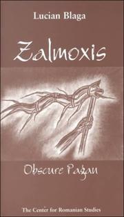 Cover of Zalmoxis by Lucian Blaga