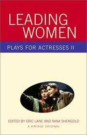 Front cover of Leading women by Eric Lane