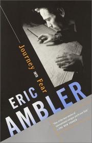 Front cover of Journey Into Fear by Eric Ambler