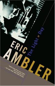 Front cover of The Light of Day by Eric Ambler