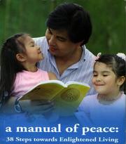 Front cover of A Manual of Peace by Unknown