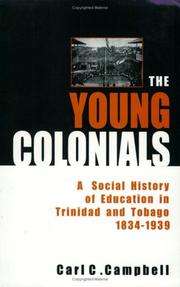 Cover of The young colonials by Carl C. Campbell