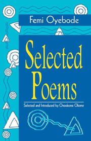 Cover of Selected poems by Femi Oyebode