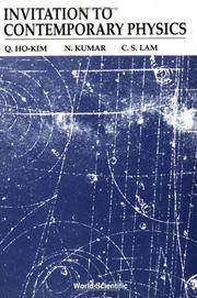 Front cover of Invitation to contemporary physics by Q. Ho-Kim