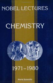 Cover of Chemistry, 1971-1980 by Tore Frängsmyr