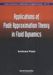 Front cover of Applications of Padé approximation theory in fluid dynamics by Amilcare Pozzi