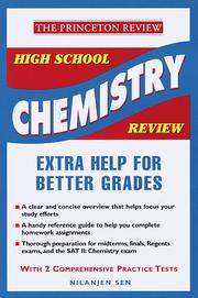 Front cover of High School Chemistry Review by Nilanjen Sen