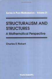 Cover of Structuralism and structures by C. E. Rickart