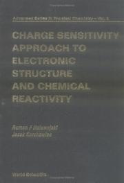 Cover of Charge sensitivity approach to electronic structure and chemical reactivity by R. F. Nalewajski