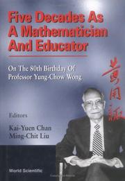 Cover of Five decades as a mathematician and educator by K. Y. Chan