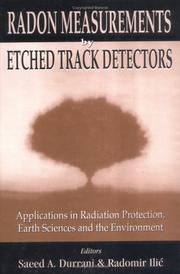 Front cover of Radon Measurements by Etched Track Detectors by Unknown