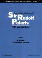 Front cover of Selected Scientific Papers of Sir Rudolf Peierls by R. H. Dalitz