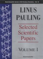 Front cover of Linus Pauling by Linus Pauling