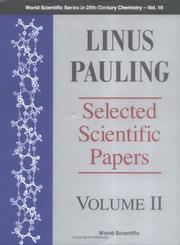 Front cover of Linus Pauling by Linus Pauling