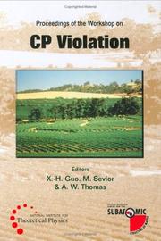 Front cover of Proceedings of the Workshop on CP Violation by Unknown