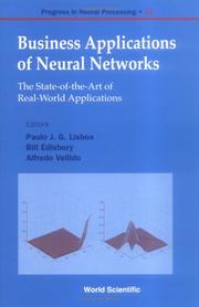 Cover of Business applications of neural networks by Alfredo Vellido