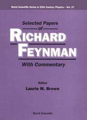 Front cover of Selected Papers of Richard Feynman by Richard Phillips Feynman