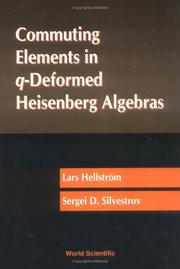 Cover of Commuting elements in q-deformed Heisenberg algebras by Lars Hellström